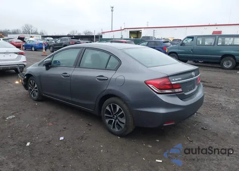 2015 Honda Civic Ex из США, поврежденный, VIN 19XFB2F87FE291898